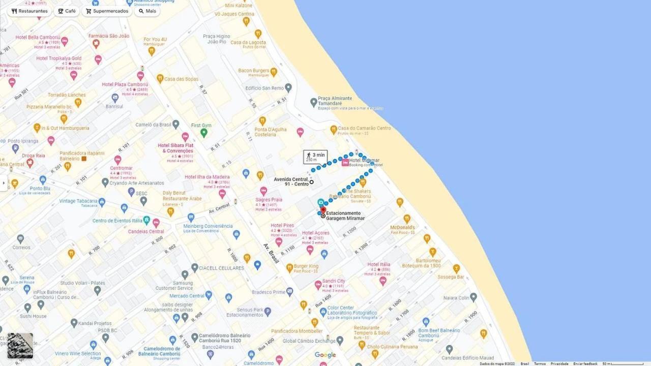Clr84 - Calcadao, Garagem, 1 Dorm Climatizado Apartment Balneario Camboriu Bagian luar foto